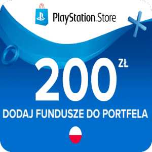 Karta podarunkowa PlayStation Store 200 PLN